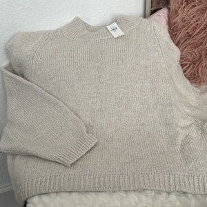 Old Navy Women’s Petite Sweater Tan Size Medium